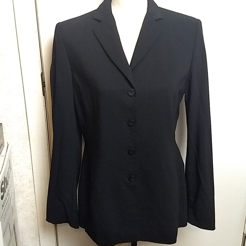 Talbots collection black blazer